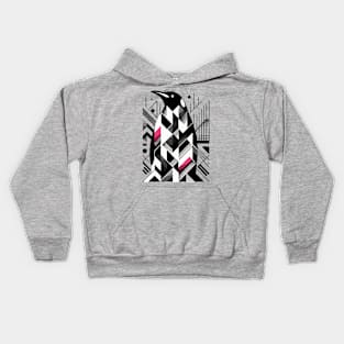 Abstract Animal Penguin 2 Kids Hoodie